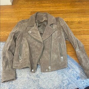 BlankNYC Suede Moto Jacket